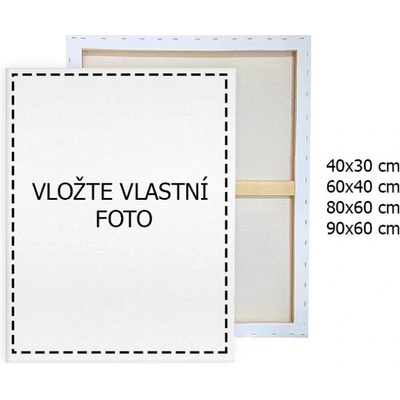 Fotoobraz na Plátně s Vaší Fotografií 40x30cm