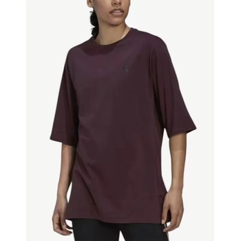 Adidas Run Icons Made With Nature Short Sleeve Tee Red