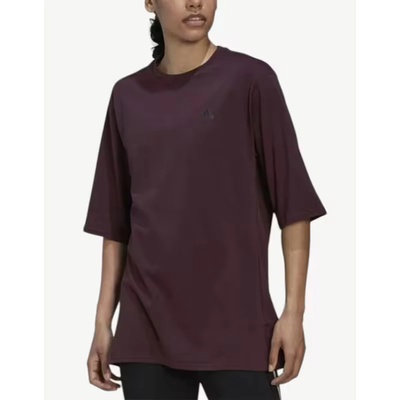 Adidas Run Icons Made With Nature Short Sleeve Tee Red