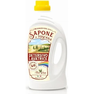 Sapone di Toscana prací gel na barevné Aloe Vera 1,85 l 40 PD