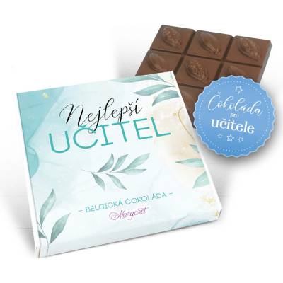 Margaret Belgická mléčná Nejlepší učitel Motiv 141 90 g