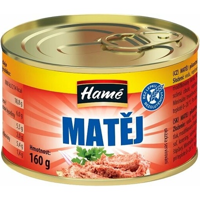Hamé Matěj pikantní pomazánka na topinky 160 g