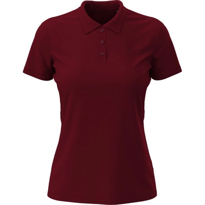 Stedman Lux Polo Women pique COT05916006600 bordeaux