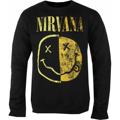 AMPLIFIED Nirvana SPLICED SMILEY černá – Zboží Dáma