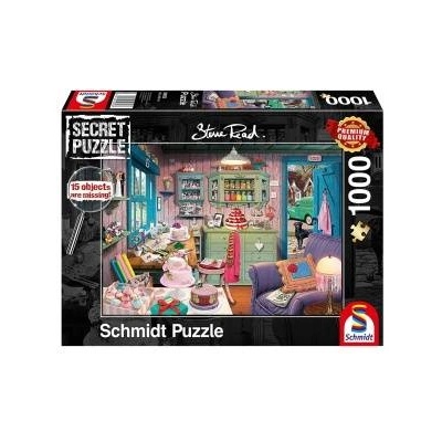 Schmidt Spiele Puzzle PQ 1000 (Secret Puzzle) Grandmas room G3