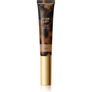 Revolution PRO Glow Edit течен бронзант цвят Light 15ml