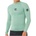 Rip Curl Мъжка плажна тениска от ликра Rip Curl Waves UPF Perf L/S Lycra - Aloe - размер M (050-2304-0113)