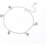 Silenti Jewelry Сребърна гривна "Мънисто