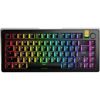 Glorious GMMK 3 PRO HE 75% Prebuilt Wireless GLO-KB-GMMK3-PRO-75-PB-HE-WL-BLK-US