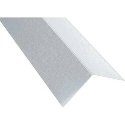 Hřebenáč klasik r.š.500mm pozink Lakovaný RAL 9007 stříbrná tmavá s folií dl.2m