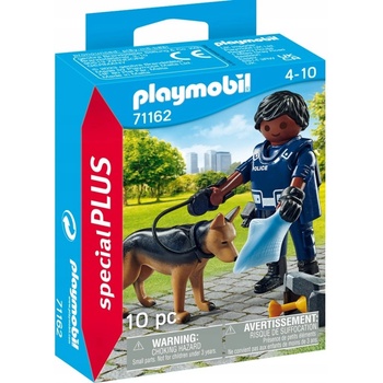 Playmobil 71162 Policajt so služobným psom