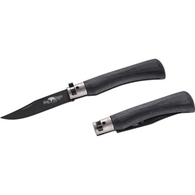 OLD BEAR L - BLACK PTFE COATED BLADE, BLACK LAMINATED HANDLE 9303/21_MNK