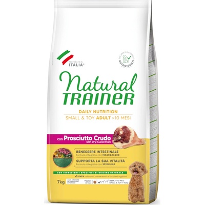 Natural Trainer Small & Toy Adult Prosciutto a ryža 7 kg