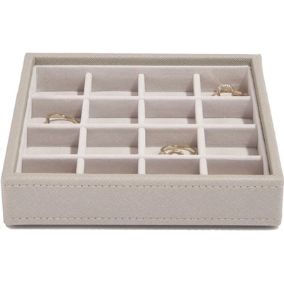 Stackers šperkovnice Taupe Charm 16 šedobéžová