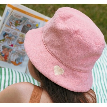 KiETLA: Двулицева шапка със защита UPF50+ - PinkStripe (KF1PINKSTRIPE)