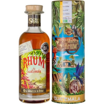 La Maison du Rhum Guatemala 15 Solera Batch N°4 45% 0,7 l (tuba)
