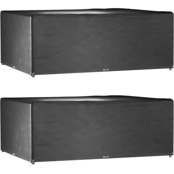 Image 1 of vidaXL Калъф градинска мебел 2 бр 16 капси 278x204x105 см правоъгълни (3155360)