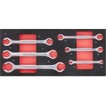 Airpress Комплект плоски гаечни ключове, 6 броя 79156-tr30 (79156-tr30)