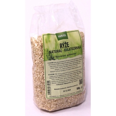 Provita rýže kulatozrnná natural 0,5 kg