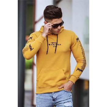 Madmext Мъжки суитчър 4197 - Жълт 286528 (286528_Жълт)
