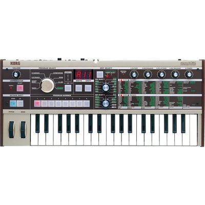 KORG Аналогов синтезатор Korg - microKORG MK1, сребрист (350106)