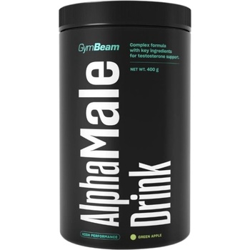 GymBeam AlphaMale Drink Powder | Testosterone Support [400 грама] Горски плодове