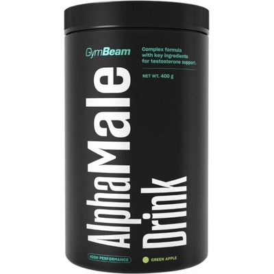 GymBeam AlphaMale Drink Powder | Testosterone Support [400 грама] Горски плодове
