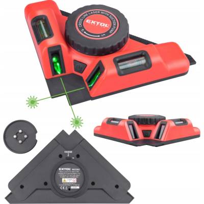 Krížový laser Extol Premium 9 m
