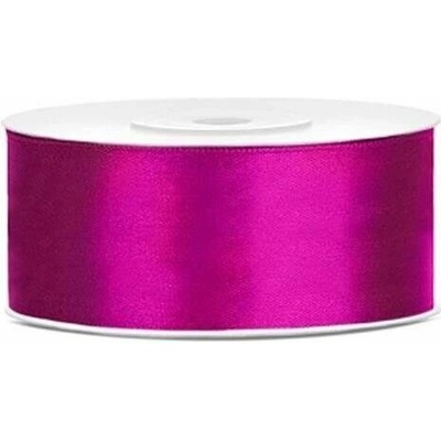 Saténová stuha fuchsia 25 mm x 25 m