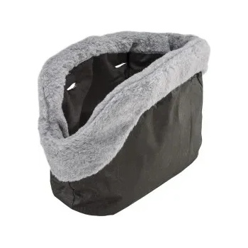 Ferplast - With Me Cover - Мека подплата за чанти Ferplast With Me - сив пух / 21, 5 / 43, 5 / 27 см