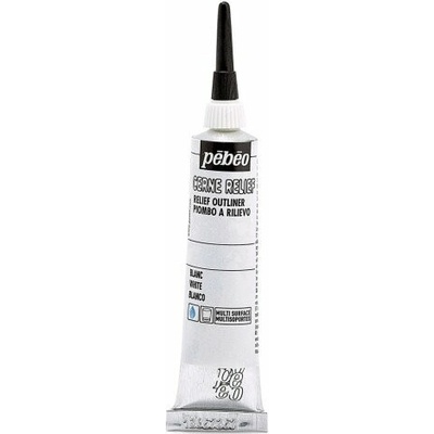 Pébéo Kontura na sklo Vitrail 20 ml White – Zbozi.Blesk.cz
