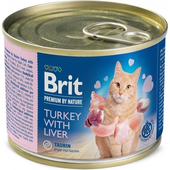 Brit Premium by Nature Turkey with Liver 6 x 200 g
