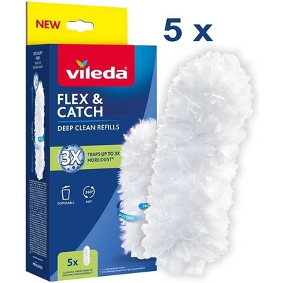 Vileda Flex & Catch 177664 náhrada k prachovce 5 ks