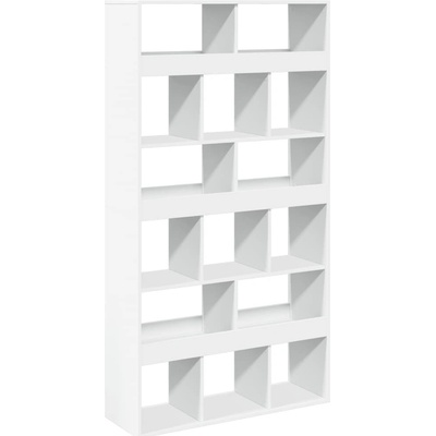 vidaXL Knihovna bílá 100x33x187,5 cm kompozitní dřevo – Zboží Dáma