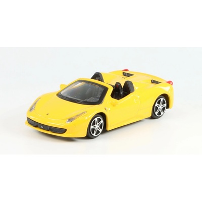 Bburago Ferrari 458 Spider žlutá 1:43