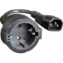 Gembird Power Adapter Cord IEC320 C14 -Schuko, M-F, 15cm