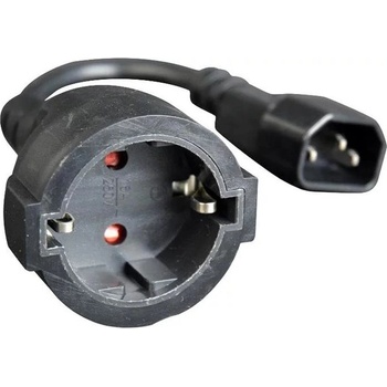 Gembird Power Adapter Cord IEC320 C14 -Schuko, M-F, 15cm