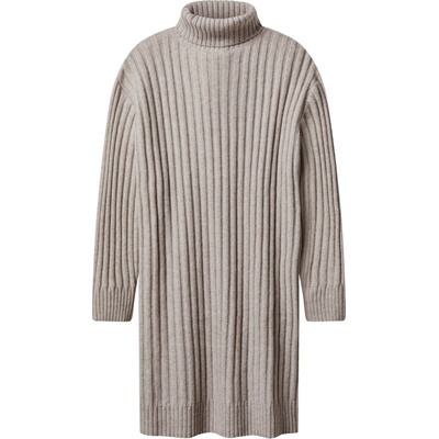 esmara Dámské úpletové šaty béžová – Zboží Mobilmania