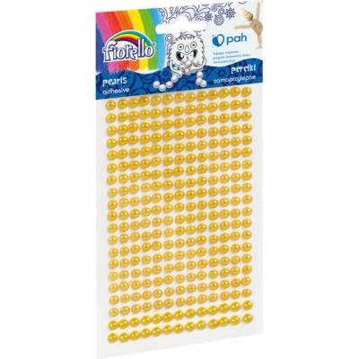 Стикери Перли Fiorello GR-PS162-5 Жълт (GR-PS162-5)