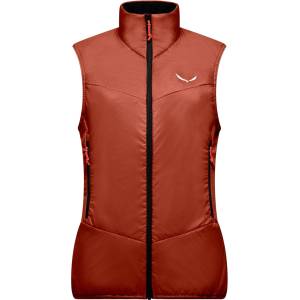 Salewa Дамски вълнен елек Salewa Women's Ortles Hybrid TW Air Vest Synthetic vest - Etruscan Red - размер 40 (EU) (132-1746-0115)