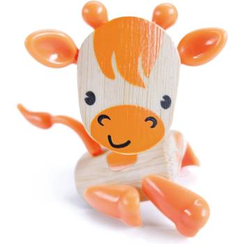Image 1 of HaPe International Детска играчка от бамбук Hape - Мини животинка Жираф (H5540)