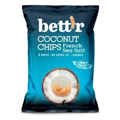 Bett´r Kokosové chipsy mořská sůl 40 g