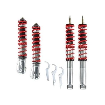 Регулируемо окачване за Golf 2 / Golf 3 / Jetta 2 / Vento - червено