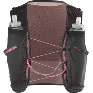 Salomon Раница за трейл бягане Salomon S/Lab Sense 6 Courtn Set Trail running backpack - Black / Rose Taupe / Knockout Pink (504-1708-0114)