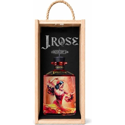 J.Rose London Dry Artisan Gin Flamenco 43% 0,7 l (holá láhev)