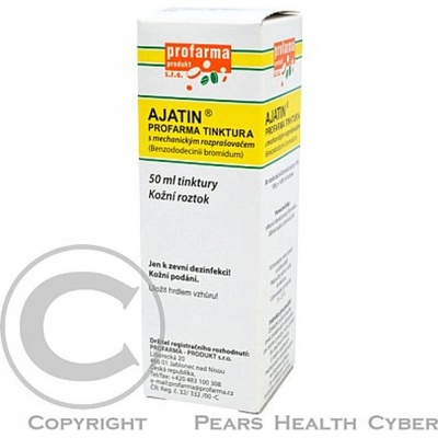 AJATIN PROFARMA TINKTURA S MECHANICKÝM ROZPRAŠOVAČEM DRM 100MG/ML DRM SPR SOL 1X50ML
