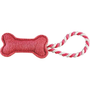 Pet Interest Играчка за куче PET INTEREST Natural Loofah Puppy Toy Bone with Rope (4207)