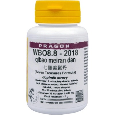 Pragon WBO8.8-2018 qibao meiran dan 36 tablet