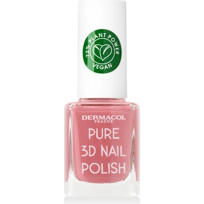 Dermacol Prírodný lak na nechty Pure 3D (Nail Polish) 11 ml 03 Fresh Blossom