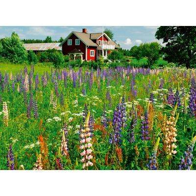 Ravensburger - Puzzle Swedish Farm, Scandinavian - 500 piese
